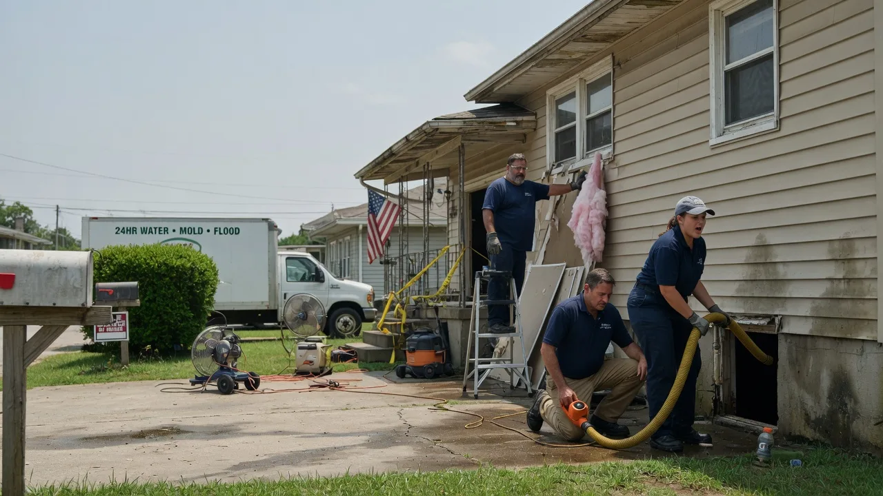 Water Damage Repair in Maple City, KS near me